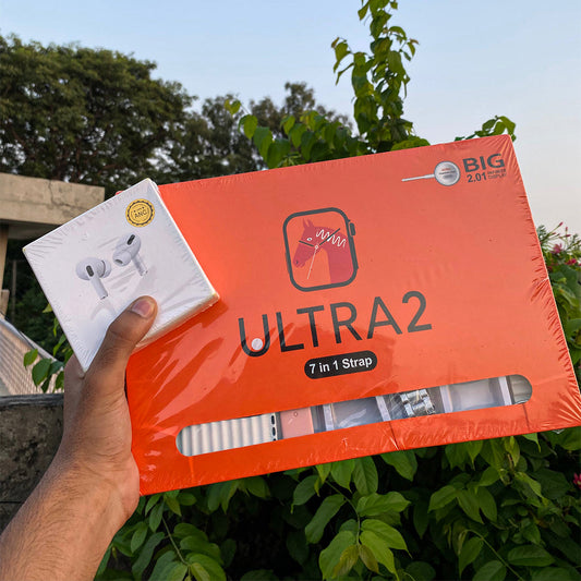 7 in 1 Ultra Watch | Free Earbuds