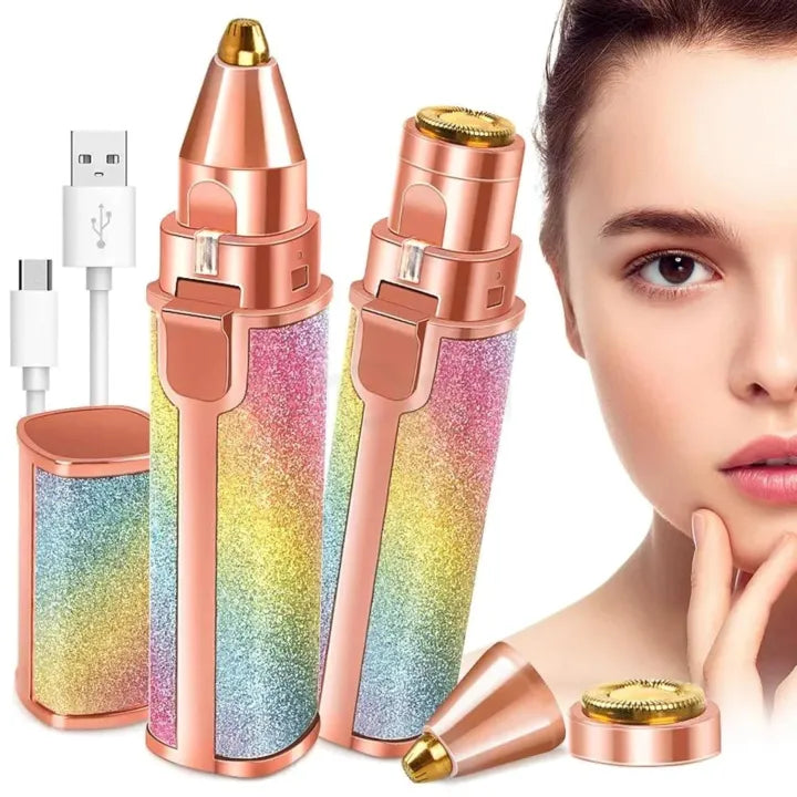 2-in-1 Eyebrow Trimmer for Women