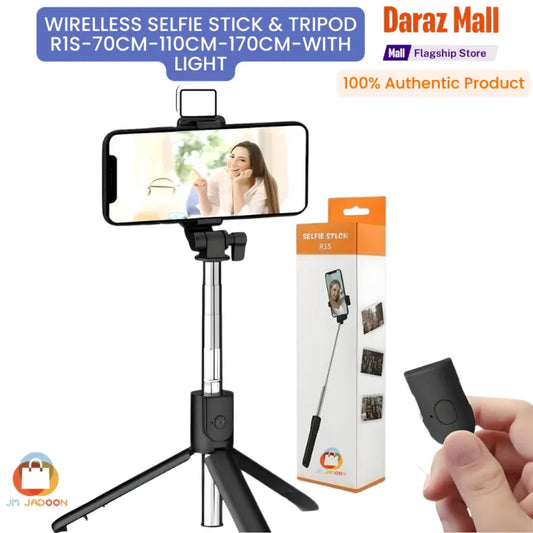 Original 4 in 1 Wireless Selfie Stick Tripod