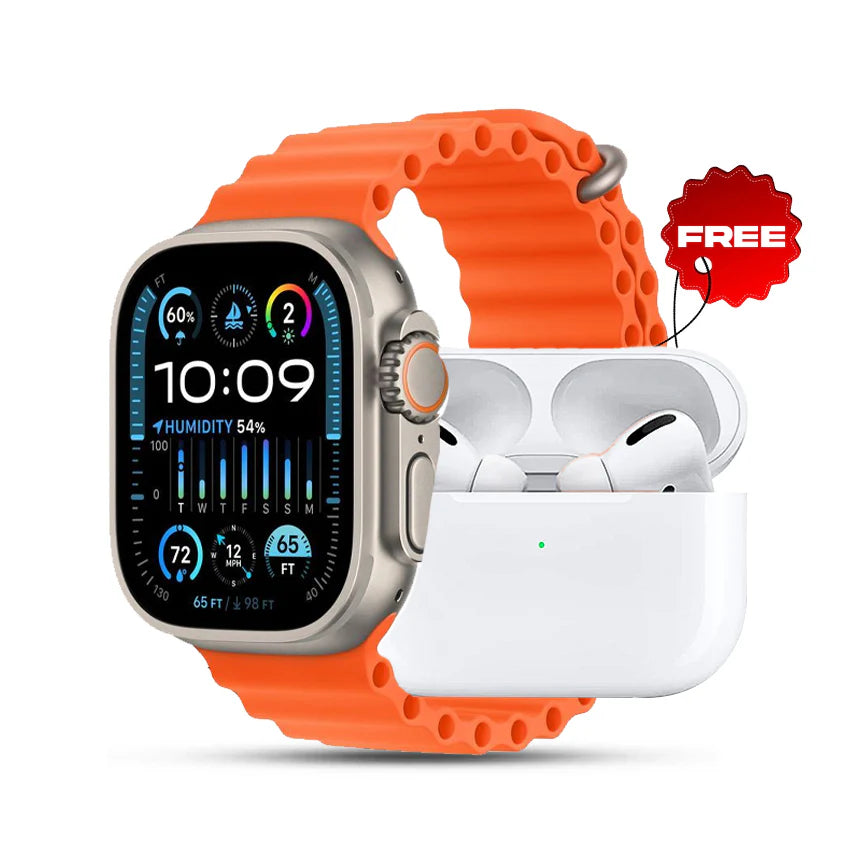 7 in 1 Ultra Watch | Free Earbuds